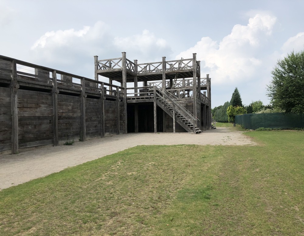 Haltern, Römermuseum - Standort des Torhauses.
Bild: LWL-BLB