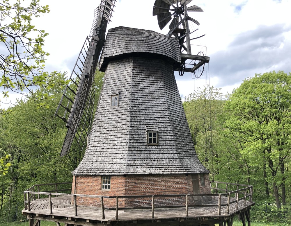 Hagen, Freilichtmuseum - historische Windmühle.
Bild: LWL-BLB
