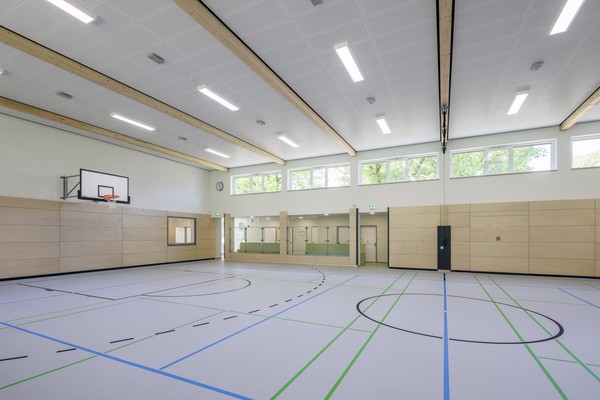Innenasicht Bewegungshalle